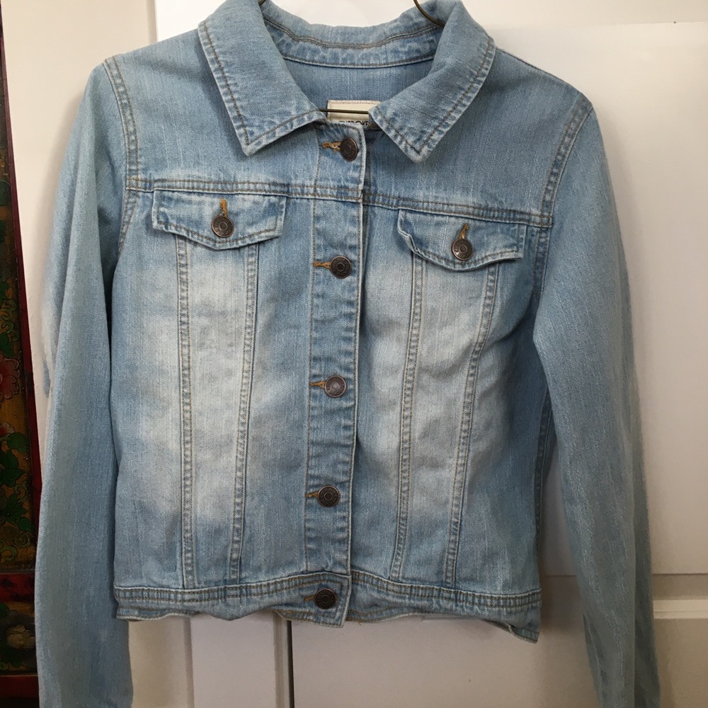 Cherokee girl’s jean jacket